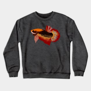 Betta splendens Crewneck Sweatshirt